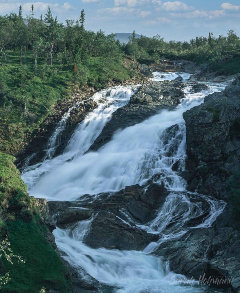 Handölsforsen i Jämtland