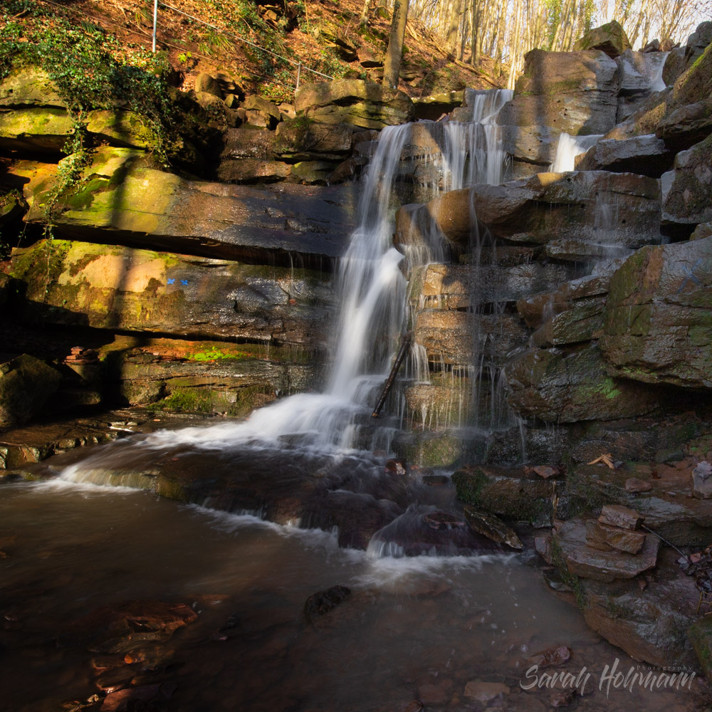 waterfall in hesse germany